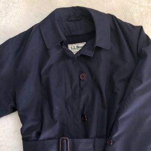L.L. Bean trench coat